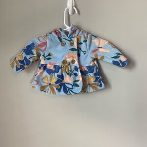 Carter’s newborn Floral Jacket with hoodie